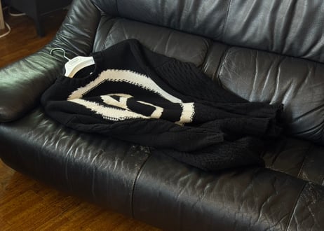 mm6 "肉厚" number knit
