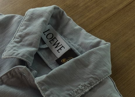 loewe coverall jacket gray