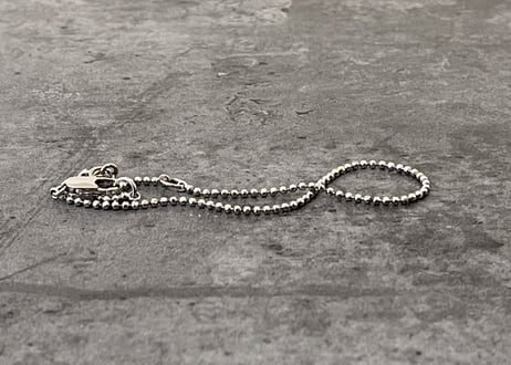 80-90s christian dior silver bracelet"A"
