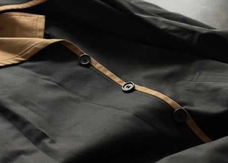 yves saint laurent switch trench coat