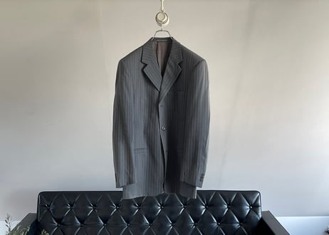 versace classic v2 stripe set up suit