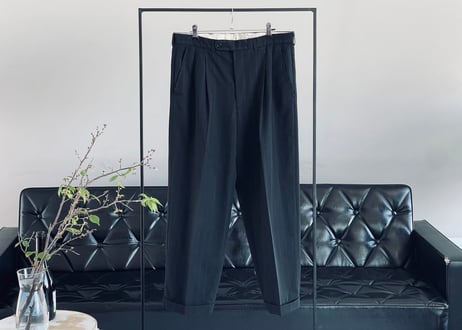 saint laurent double black stripe set up suit