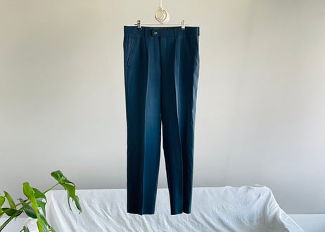 lanvin double green set up suit