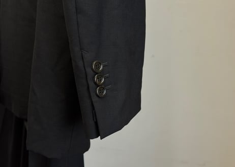 yves saint laurent rive gauche ”Stefano Pilati”期 black set up suit