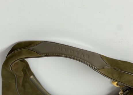 bvlgari leather bag