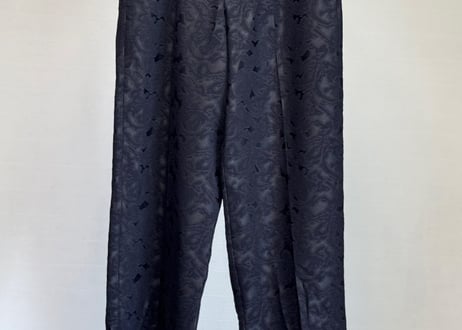 maison special zara lace wide trousers dead stock