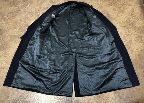 giorgio armani virgin wool doublechester field coat