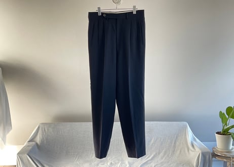 80s giorgio armani double stripe set up suit