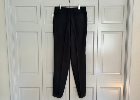 balenciaga BB logo polyester summer tack trousers dead stock #A