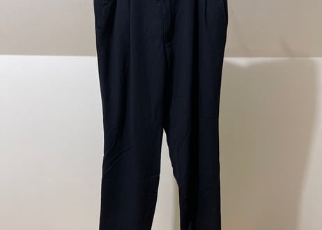 versace stripe double set up suit