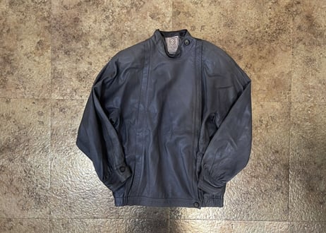 80's loewe leather blouson