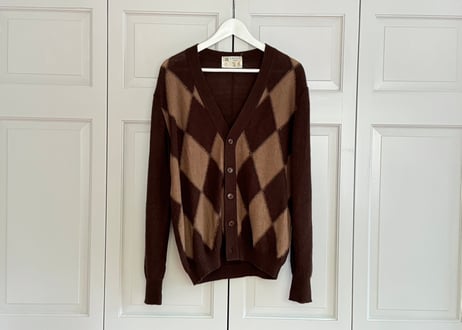 80s lanvin made in Flance cardigan