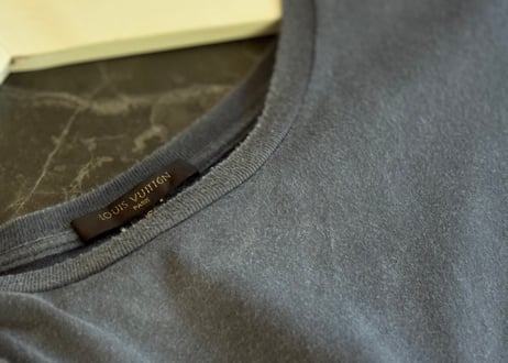 louis vuitton LV logo tops