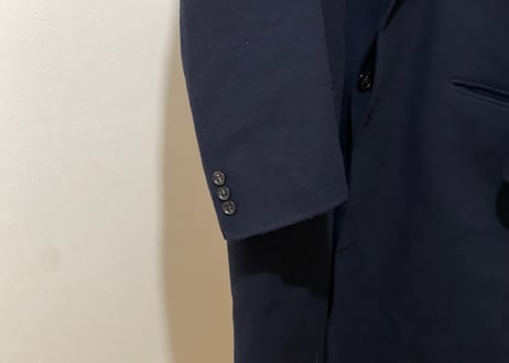balmain chesterfield coat