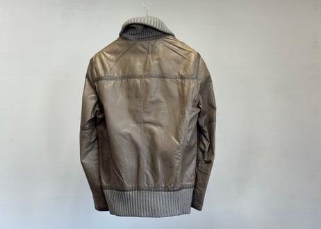 bottega veneta leather jacket