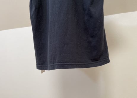 ground y yohji yamamoto back logo print tops