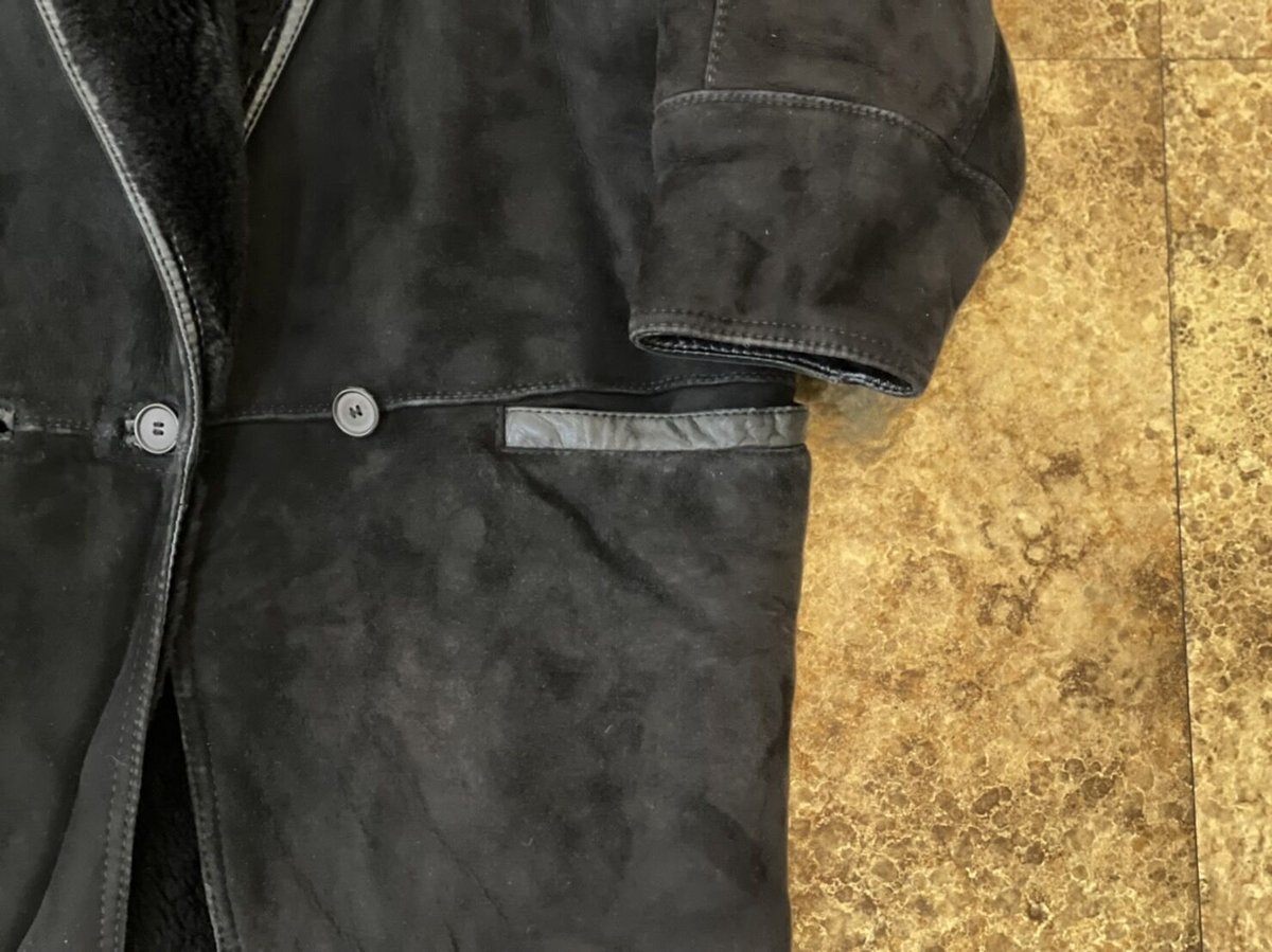 80s gianni versace istante leather coat | weeke...