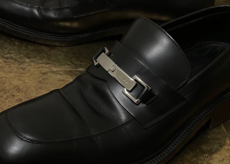 gucci bit loafers black 42