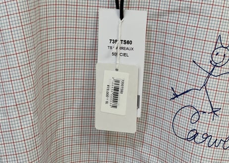 carven check tops dead stock