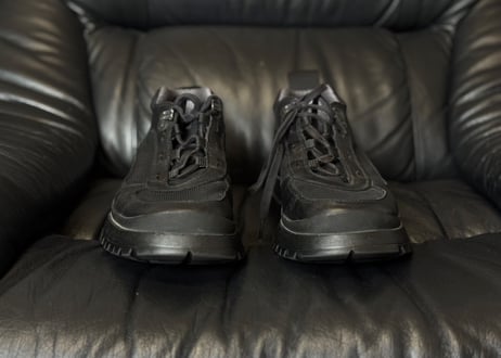 prada leather shose