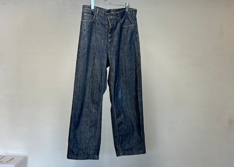 maison margiela denim set up suit