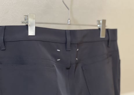 maison margiela 2020ss black pants dead stock