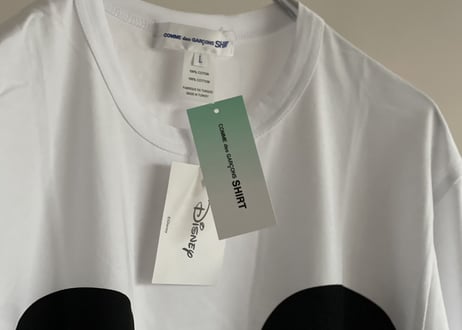 comme des garcons shirt 2023ss tops dead stock L