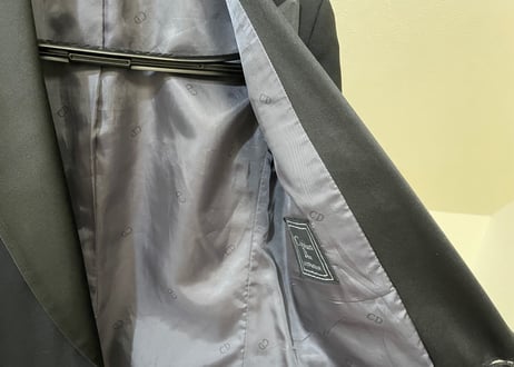 christian dior smoking jacket dead stock