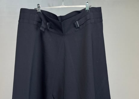 isseymiyake belted wide pants