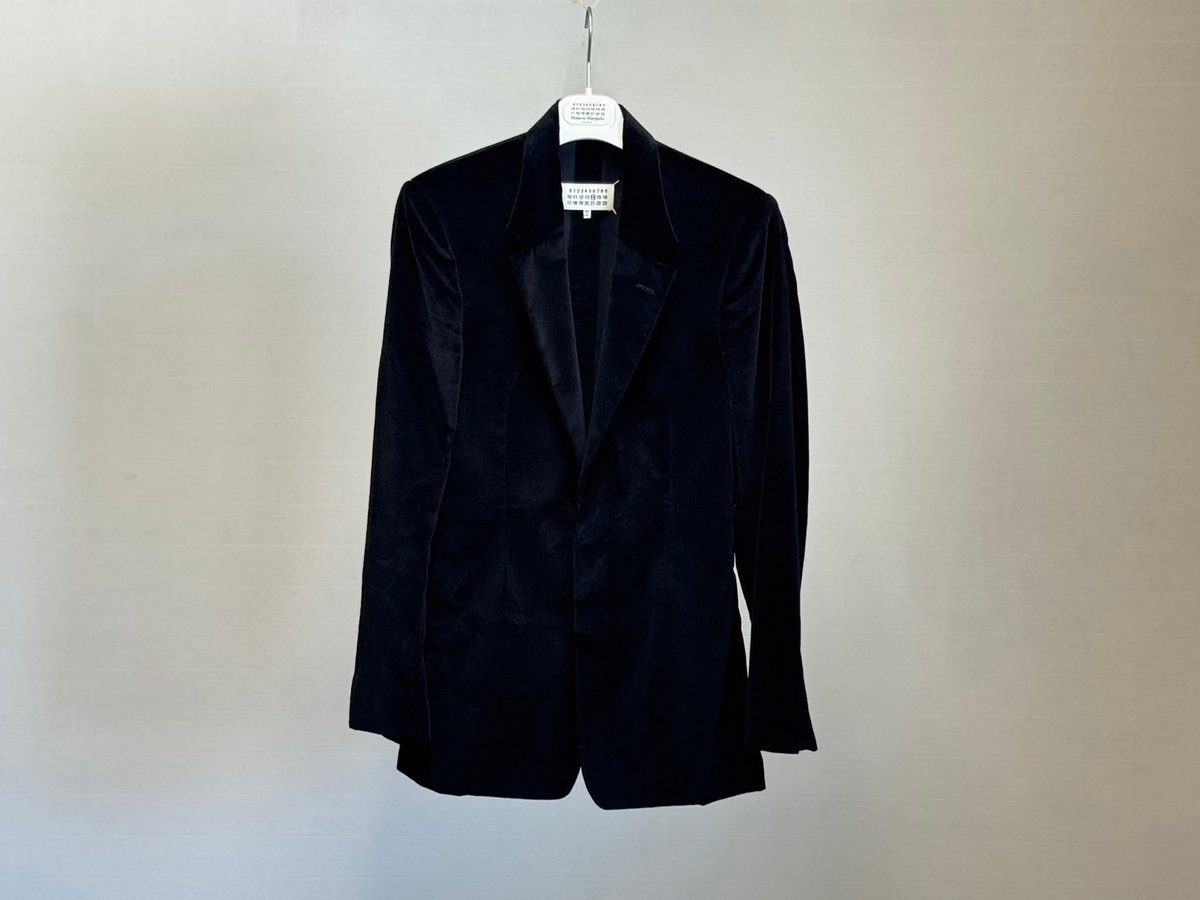 maison margiela クロップドベルベットジャケット 新品Maison Margielaマルジェラ クロップドベルベットジャケット
