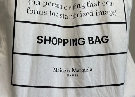 maison margiela stereotype tote bag #2