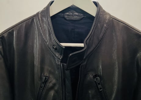 maison margiela 2010ss  "ここのえ期" 5-zip riders jacket