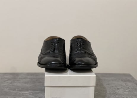maison margiela 2000s leather dress shose
