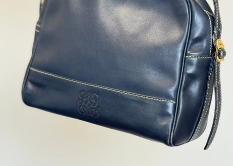 loewe anagram leather shouder bag
