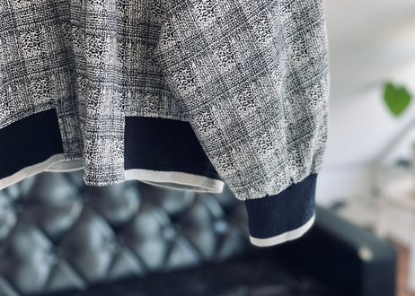 saint laurent jacquard ysl logo jacket