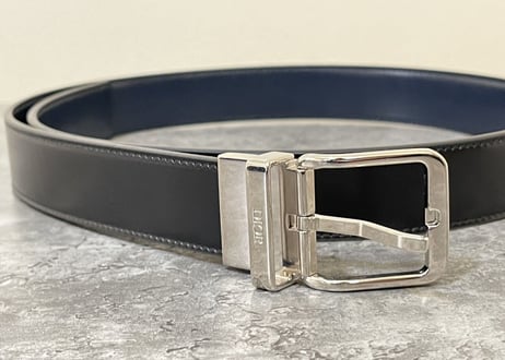 dior 2022AW leather logo belt