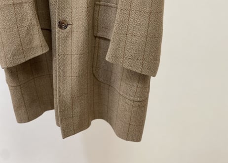 80s brooks brothers made in England coat