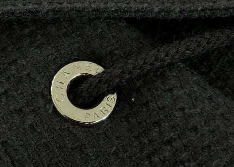 chanel tweed double coat