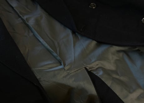 pure cashmere double long coat #C