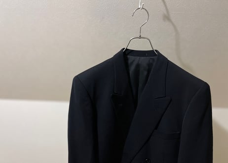【setup special pick up】80-90s set up suit "black double"