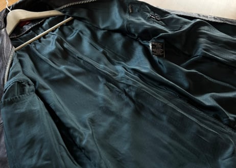 cole haan lamb leather coat