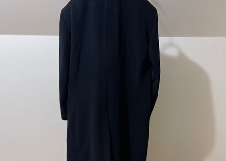 80-90s cashmere wook doublre chesterfield coat
