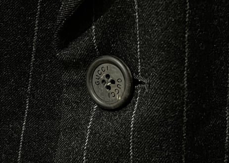 gucci stripe set up suit