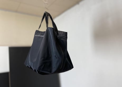 jilsander nylon tote bag