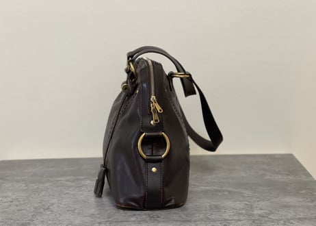 yves saint laurent rive gauche leather bag "muse"