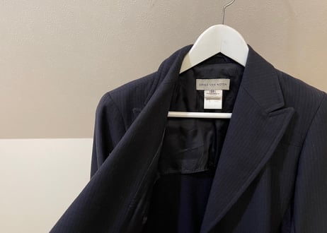 dries van notten "異素材切替" coat