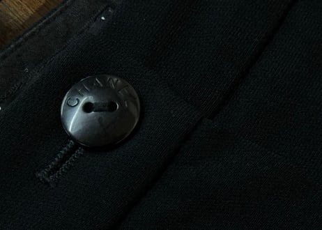 chanel wide trousers