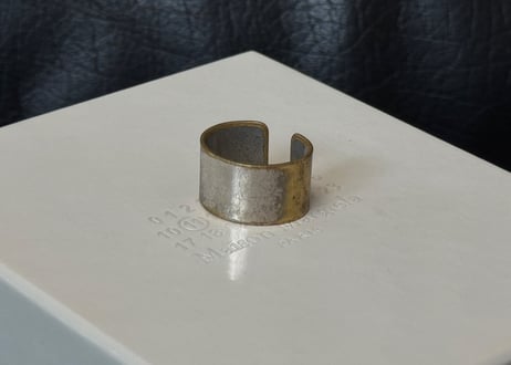 maison margiela antique finish ring #d