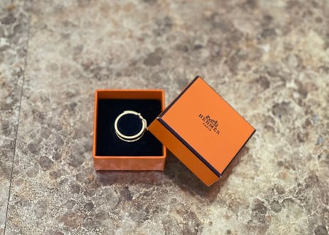 hermes ring dead stock