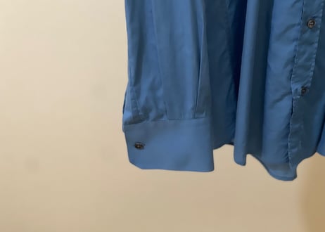 dolce&gabbana 2019ss gold line blue shirt